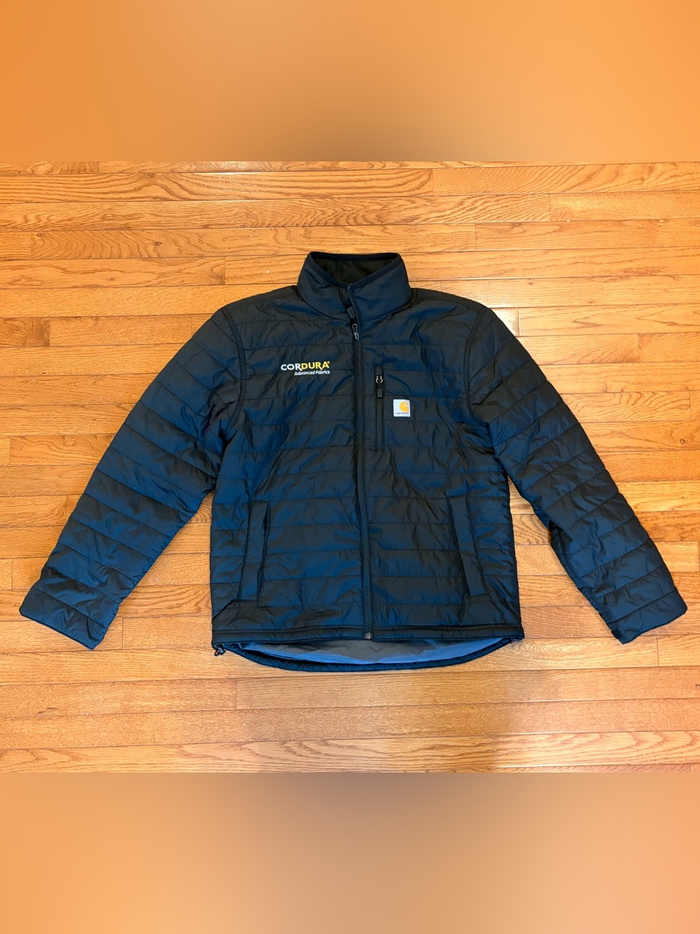 Carhartt Black Insulated Rain Defender Insulated Puffer Jacket